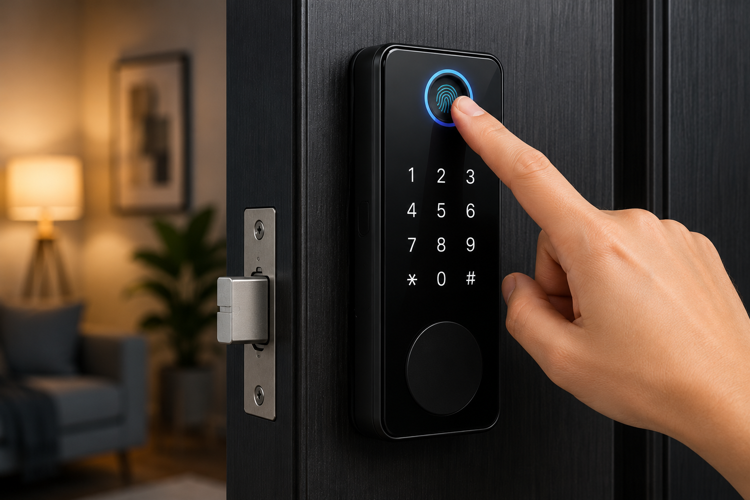 Déverrouillage par empreinte digitale avec ACHKA SmartLock Connect